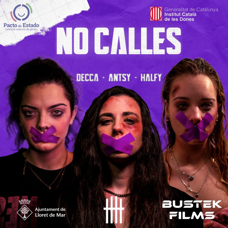 ‘No callis’, el videoclip que mostra la violència de gènere a través dels ulls de joves de Lloret