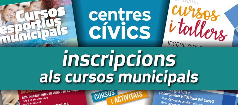Comencen les inscripcions als cursos i activitats d’esports dels centres cívics i del Casal Municipal de la Gent Gran de Lloret de Mar