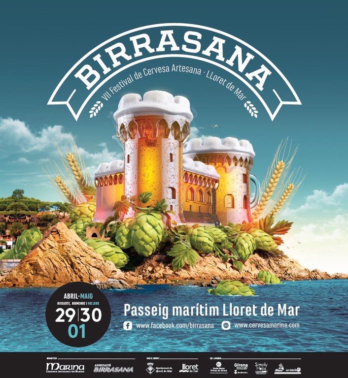  El Festival Birrasana arriba a Lloret amb els millors cervesers artesanals nacionals i internacionals