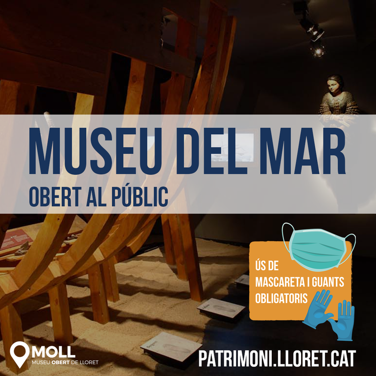 El Museu del Mar i Can Saragossa de Lloret han tornat a obrir les portes després de més de dos mesos tancats
