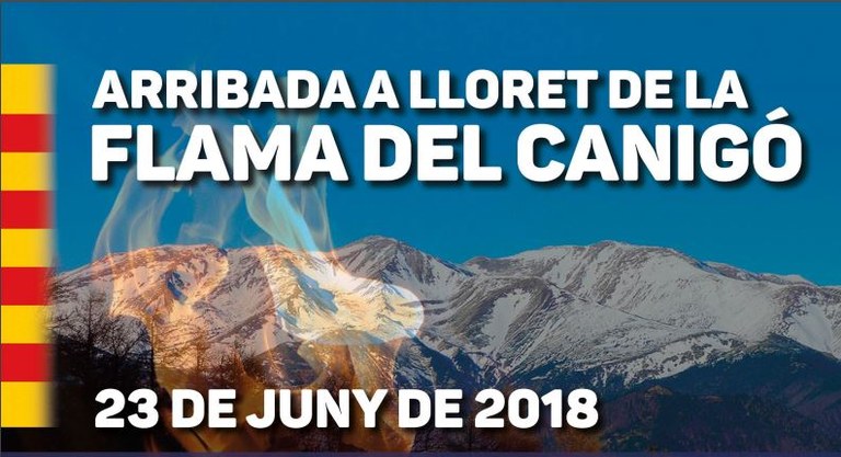 Els Moters de Lloret, juntament amb la Penya Ciclista, portaran la Flama del Canigó al municipi el dissabte 23 de juny, per la revetlla de Sant Joan