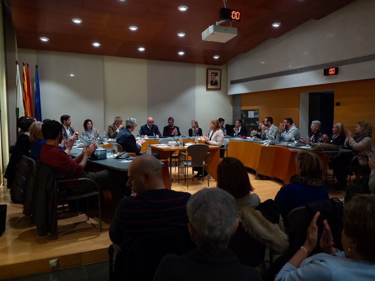 Jaume Dulsat renuncia formalment al càrrec d’alcalde en un Ple extraordinari