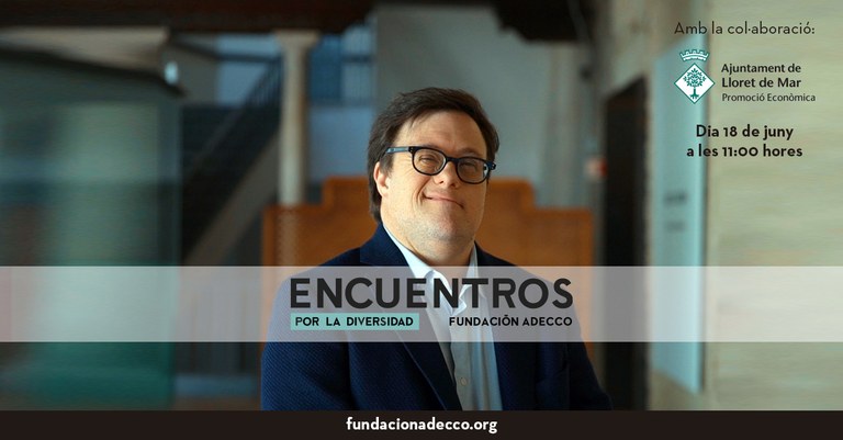 L’Ajuntament de Lloret de Mar organitza la jornada #EncuentroPorLaDiversidad amb Pablo Pineda