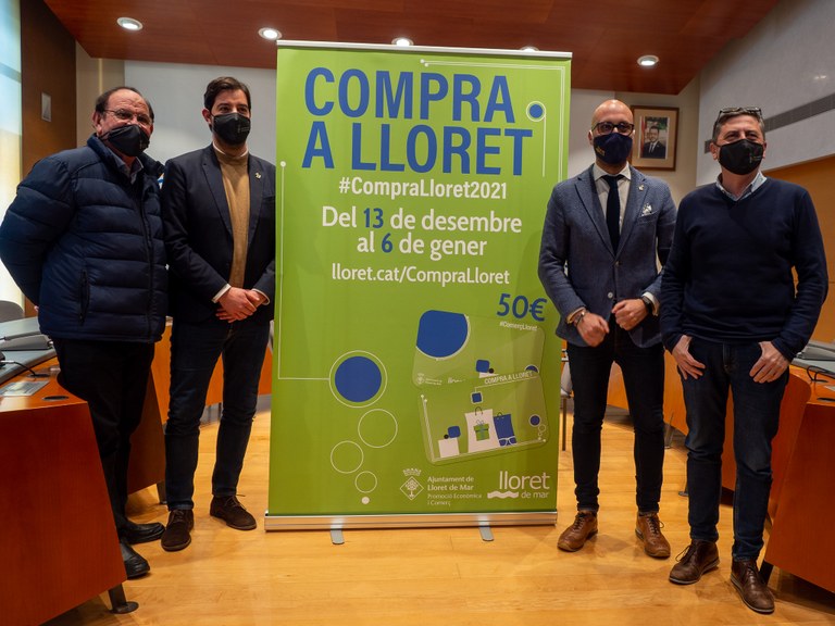 L’Ajuntament posa a disposició 6.000 targetes Compra Lloret per gastar als establiments de comerç i restauració de Lloret