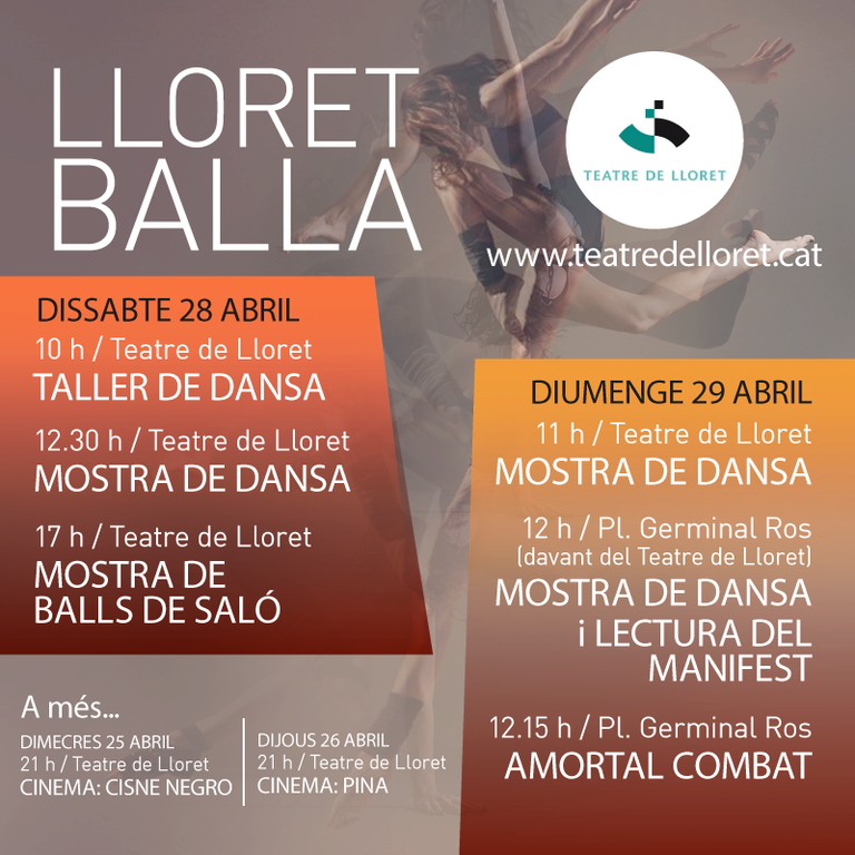 Lloret celebra el Dia Mundial de la Dansa