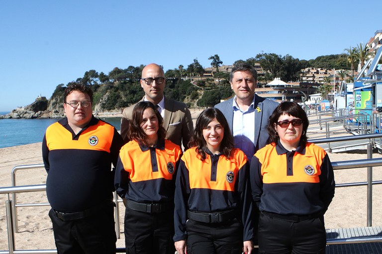 Lloret contracta quatre informadors cívics a través del programa ‘Enfeina’t’ del Servei d’Ocupació de Catalunya
