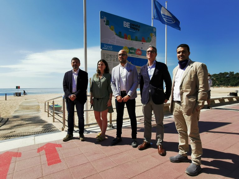 Lloret de Mar presenta el dispositiu de zonificació de platges i el Pla Integral de preparació de la destinació per l’estiu 2020