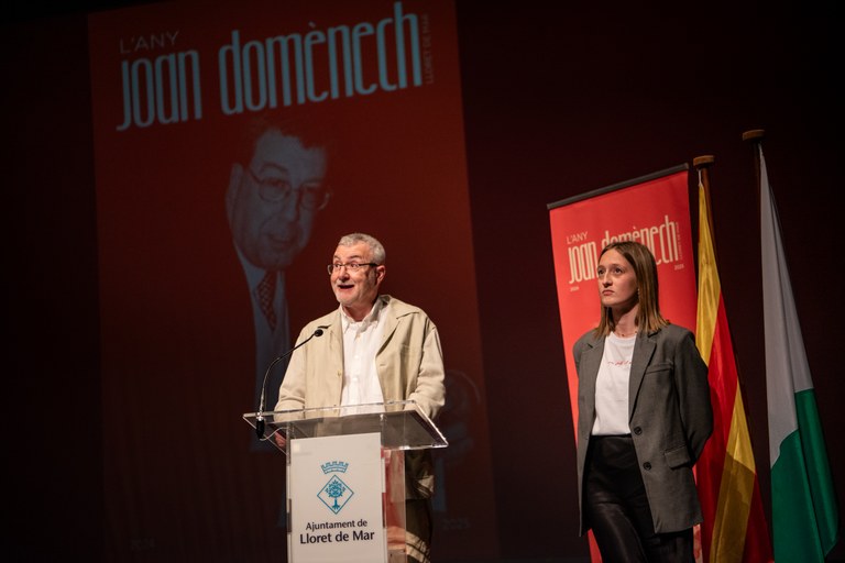 Lloret de Mar presenta l’Any Joan Domènech i Moner