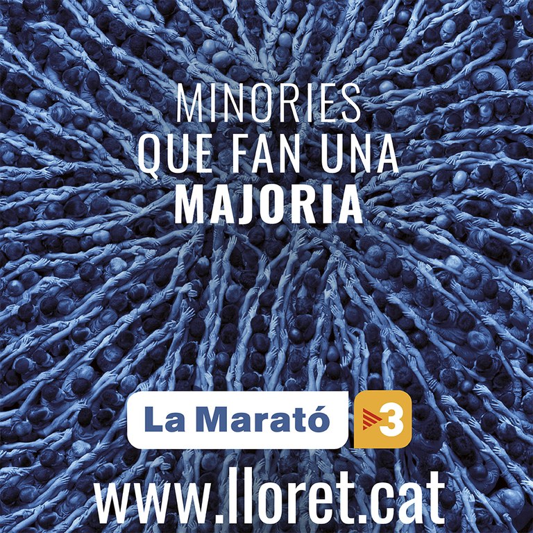 Lloret es torna a bolcar amb la Marató de TV3