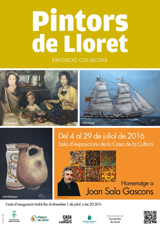 Més d’un centenar d’artistes de Lloret exposen a la Casa de la Cultura