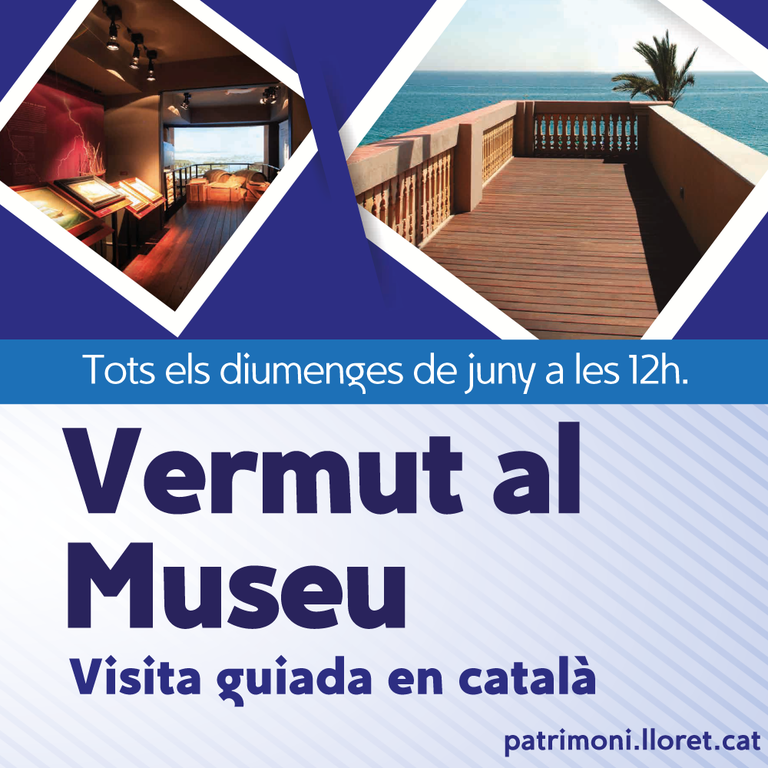 Visita guiada amb vermut pels diumenges de juny al Museu del Mar de Lloret