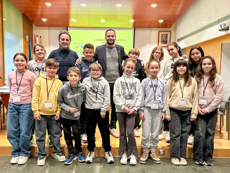 Els nens i nenes de 5è de primària treballaran per un “Lloret net, segur i accessible”