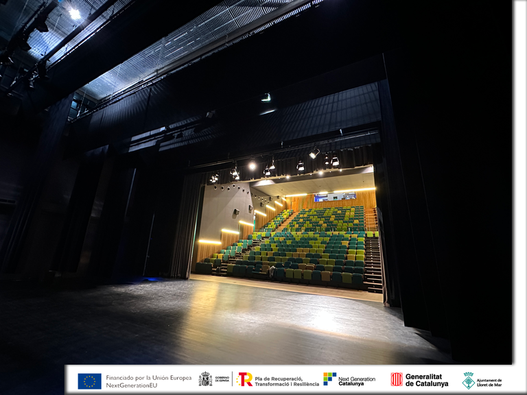 Es modernitza el Teatre de Lloret amb el Fons Europeu Next Generation