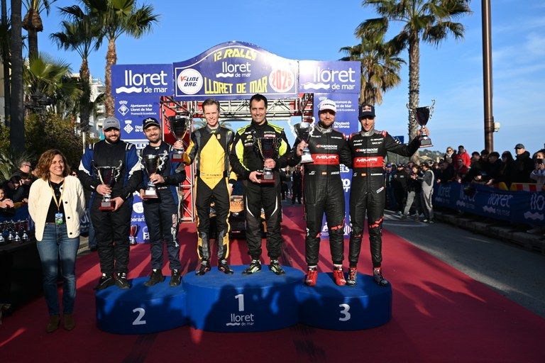Èxit amb sabor internacional en una espectacular edició del Rally Lloret de Mar