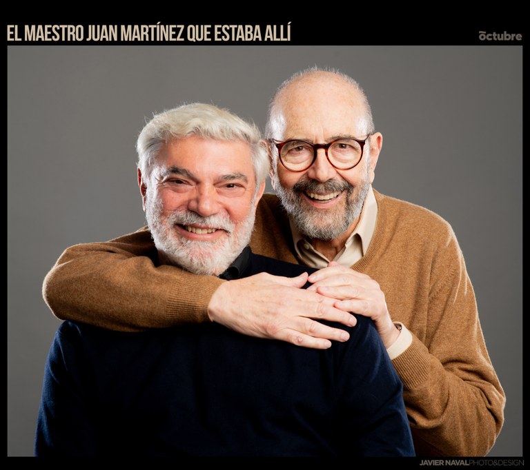 L’actor Miguel Rellán actua al Teatre de Lloret aquest divendres amb l’espectacle, El maestro Juan Martínez que estaba allí