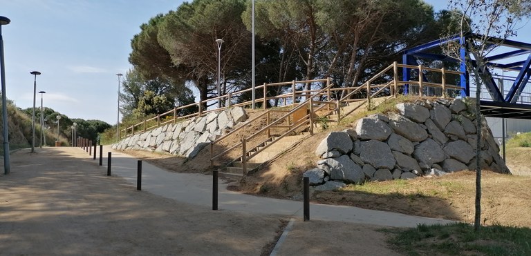 L’Ajuntament de Lloret de Mar connecta el barri del Rieral amb els barris de Sant Quirze i Puigventós amb un nou carril bici