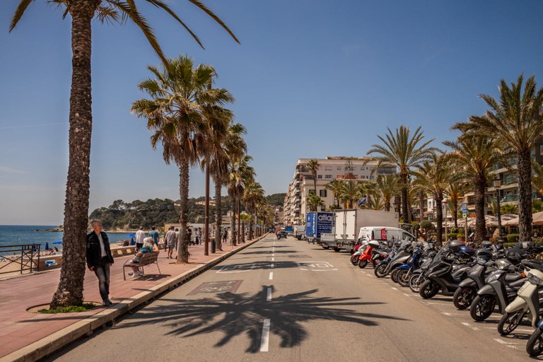 L’Ajuntament de Lloret instal·larà un sistema de control d’accés al Passeig Marítim per regular la circulació de vehicles