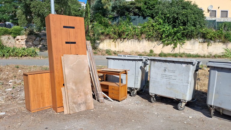 L’any passat es van recollir 17.920 residus voluminosos a Lloret de Mar