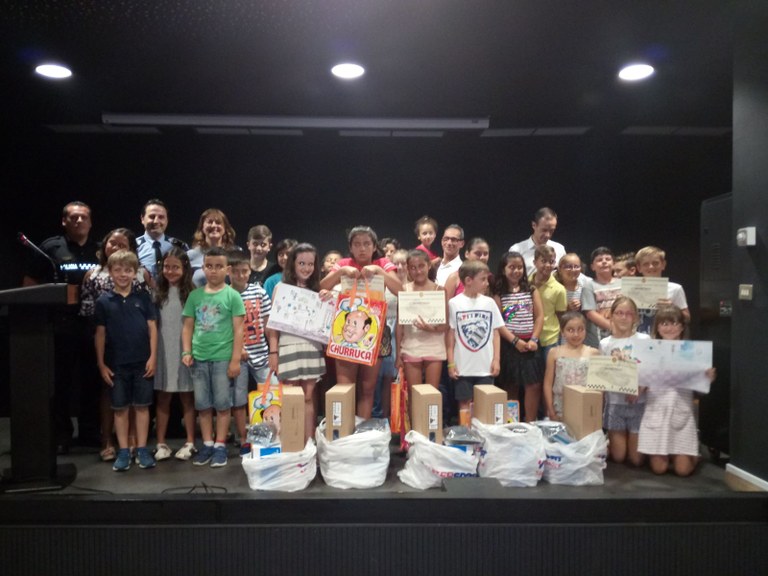 Lliurament de premis del XIII Concurs de Dibuix d’Educació Viària de Lloret de Mar