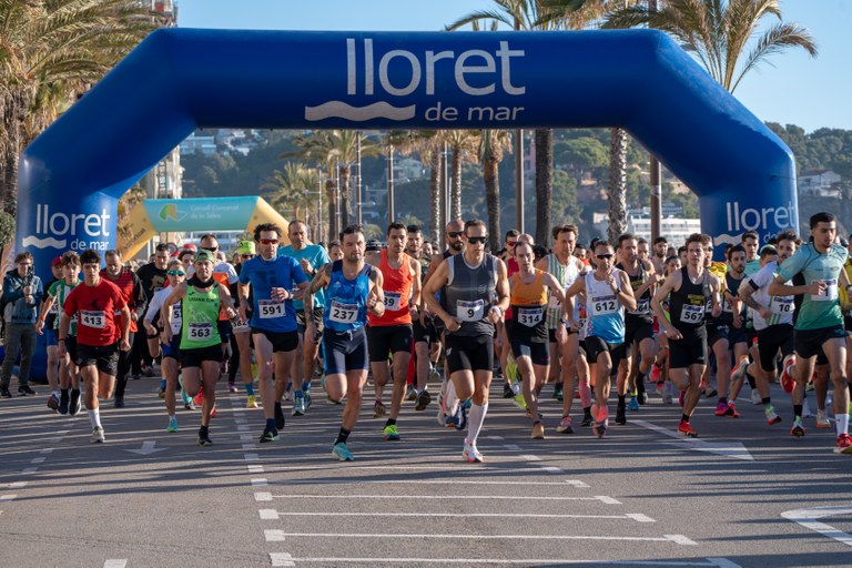 Lloret celebra el 20 de desembre la Cursa de Nadal, en format nocturn