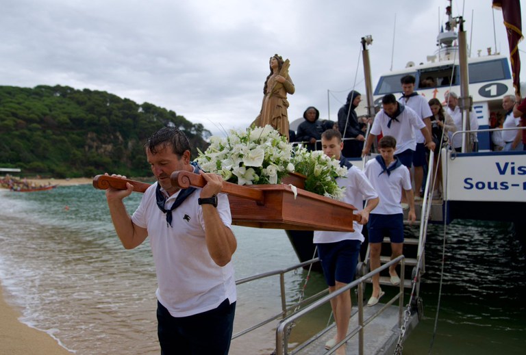 Lloret de Mar celebra amb èxit la Diada de Santa Cristina malgrat la pluja