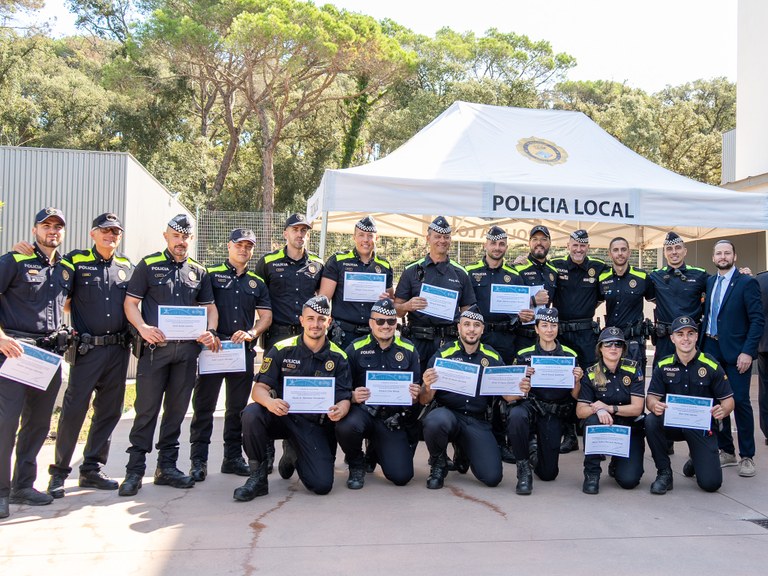 Lloret de Mar celebra el Patró de la Policia Local amb un acte de reconeixement al servei i la trajectòria dels seus agents