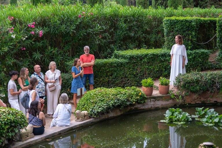 Lloret de Mar estrena la visita “Clotilde i els agapants”, per descobrir aspectes inèdits dels Jardins de Santa Clotilde