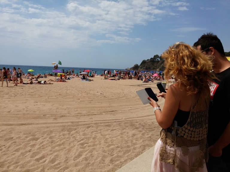 Lloret de Mar ofereix Wi–Fi gratuït a la platja 