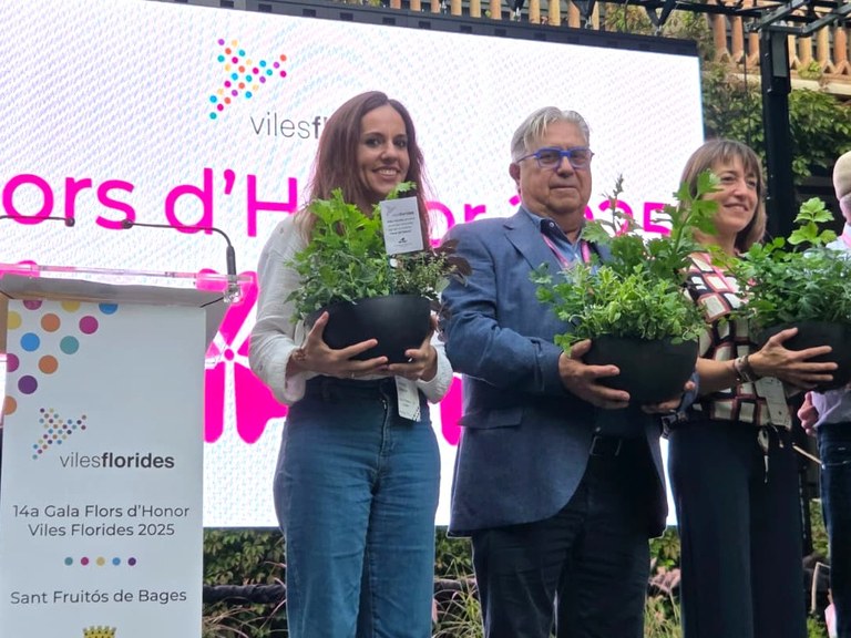 Lloret de Mar revalida el màxim guardó de Viles Florides pel seu enjardinament, espais verds i aposta per la sostenibilitat