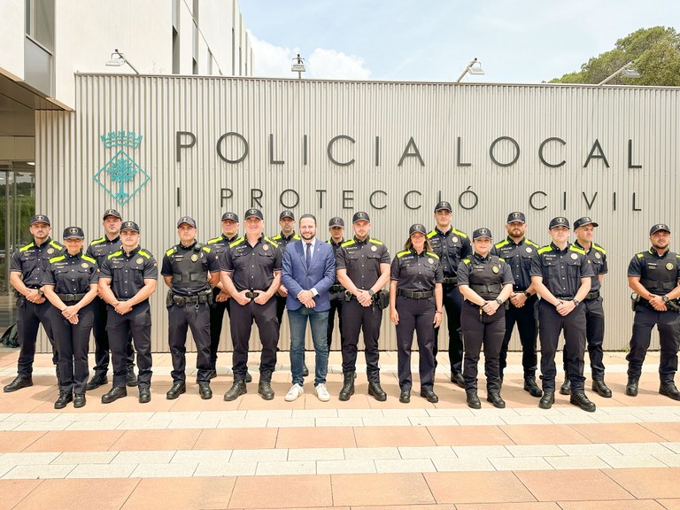 Lloret reforça la seguretat amb un màxim històric de 111 agents amb el Pla Lloret Actua