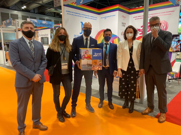 Lloret Turisme present a la fira FITUR 2022 