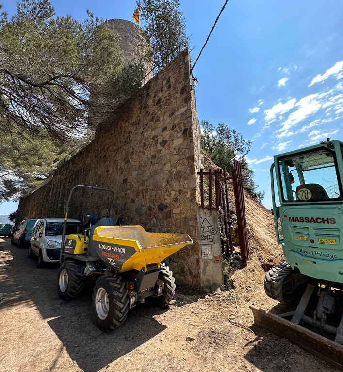 S’inicien les obres del tram final que ha de connectar el camí de ronda Lloret - Fenals