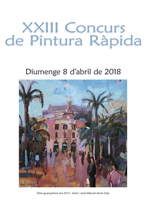 23è Concurs de Pintura Ràpida 
