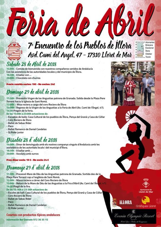 Cercavila amb motiu de la Festa d'Andalusia