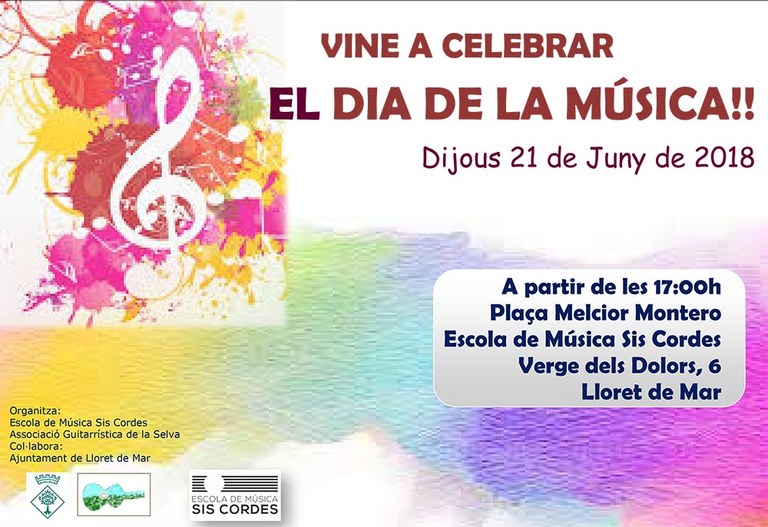 Dia de la Música: Concert de l'Associació Guitarrística de la Selva 