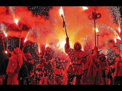 Correfoc a càrrec de la Colla dels diables de Sa Forcanera