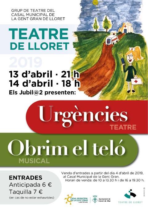 Urgències. Grup Jubil del Casal Municipal de la Gent Gran. 