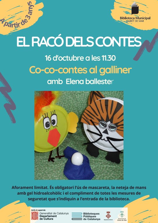 El Racó dels Contes. Co-co-contes al galliner