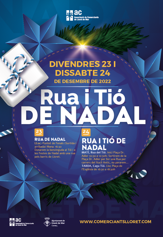 Rua i tió de Nadal