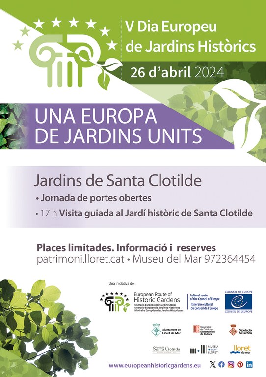 V Dia Europeu de Jardins Històrics