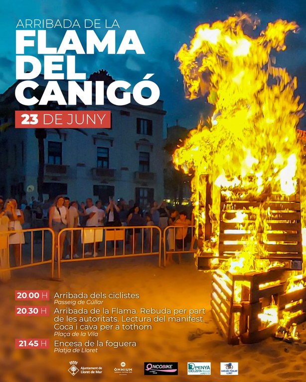 Arribada de la Flama del Canigó