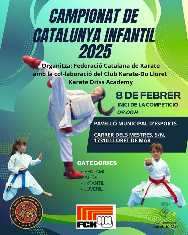 Campionat de Catalunya Infantil de Karate