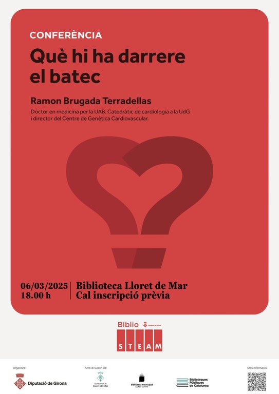 Conferència BiblioSTEAM.  Què hi ha darrere el batec