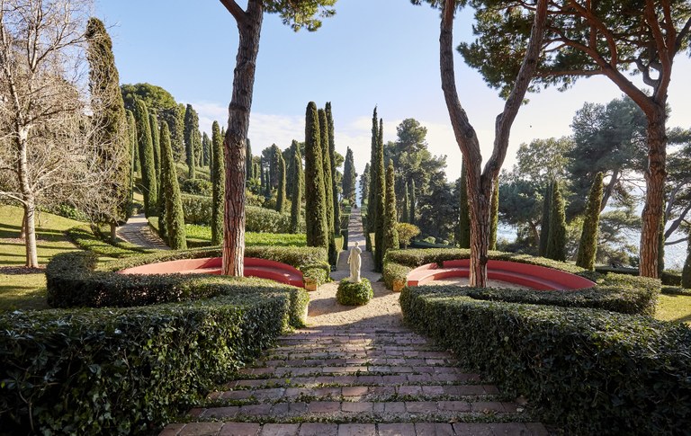Visita guiada als Jardins de Santa Clotilde en francés. 