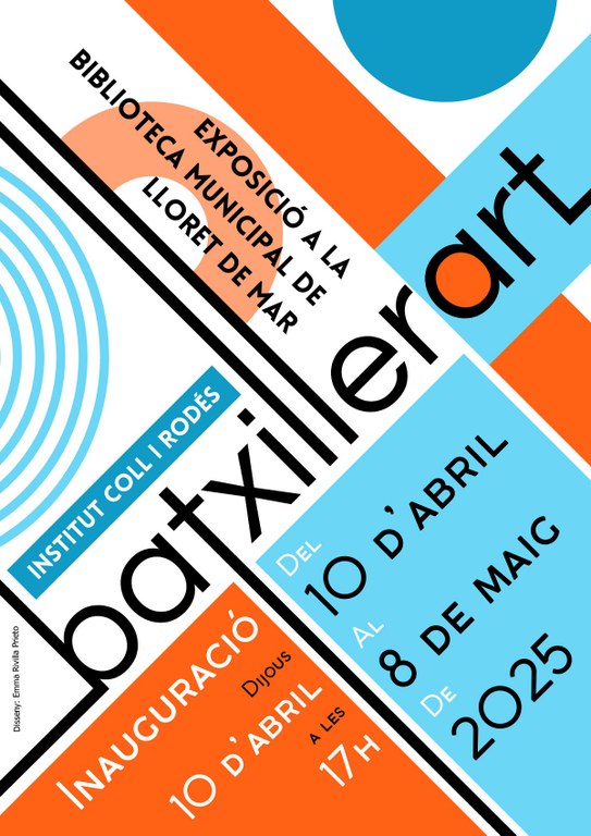 Exposició Batxillerat Artístic Coll i Rodés
