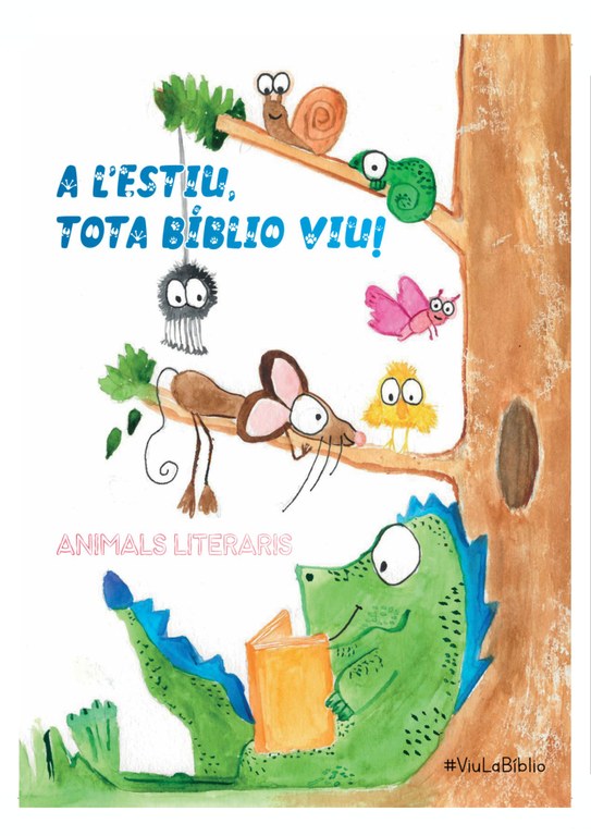 Quadern d'estiu CLER 2025. Animals literaris