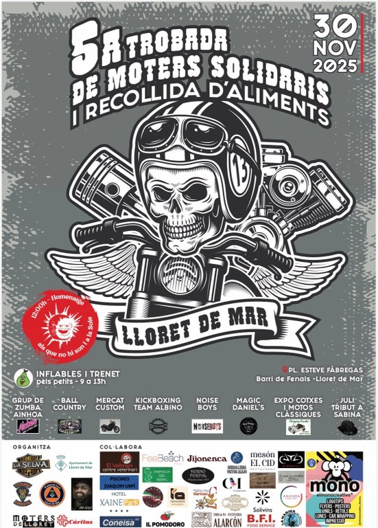 5a trobada de moters solidaris i recollida d'aliments 