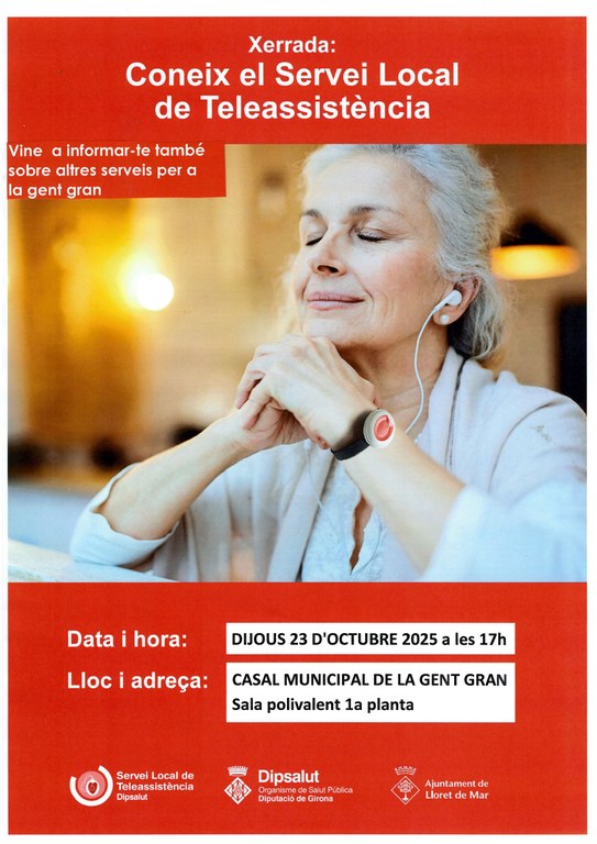Coneix el servei local de teleassistència