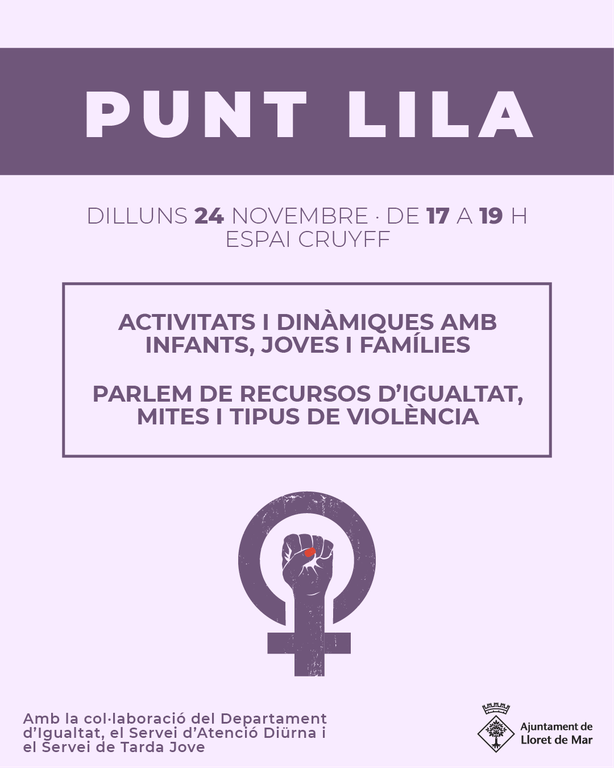 Punt Lila - Tarda Jove - Servei d'Atenció Diürna.