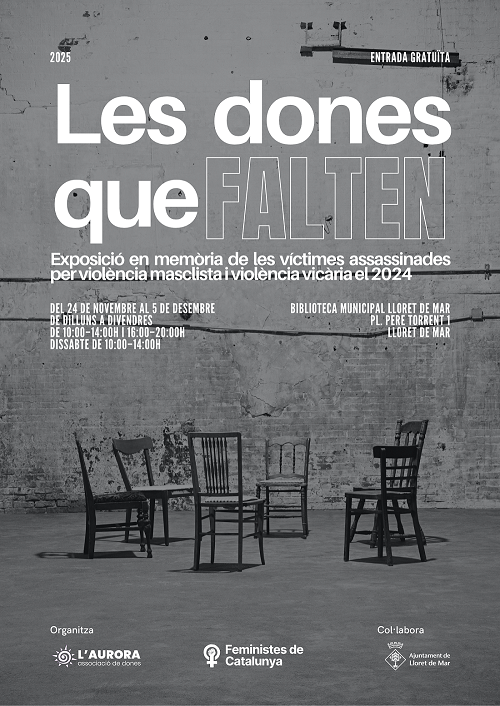 Exposició 'Les dones que falten'
